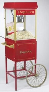Popcorn mit roterPopcornmaschine selber herstellen